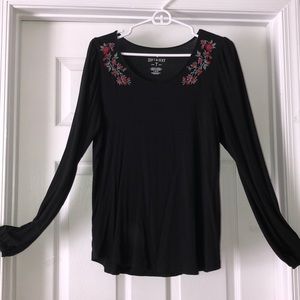 AE black long sleeve Soft & Sexy shirt